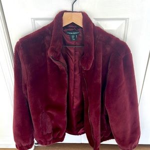 Cute Soft Furry Cynthia Crawley jacket